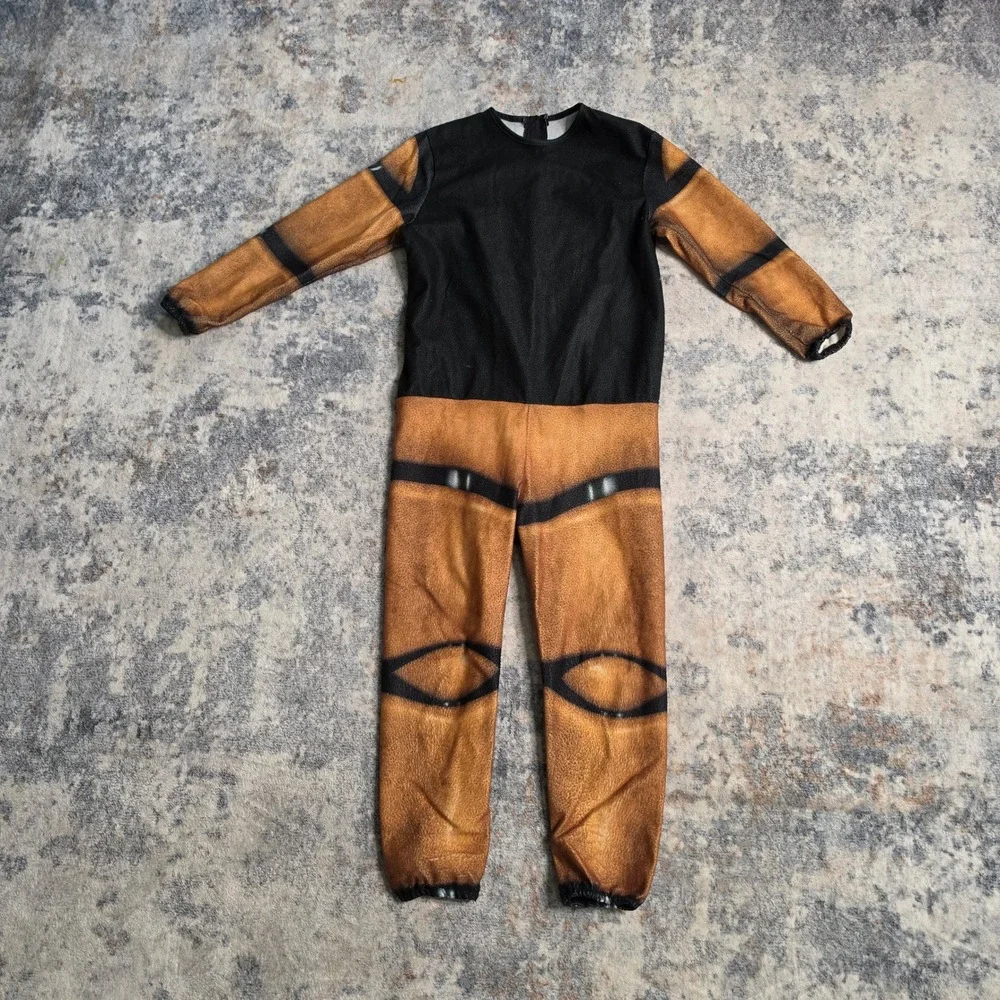 Spirit Halloween Costume Kids M 8-10 Brown Freddy Fazbear Five Nights at Freddys